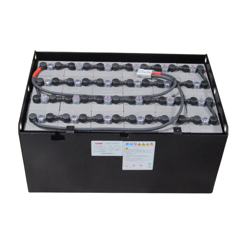 三菱四輪電動(dòng)平衡式叉車(chē)蓄電池24-8PZB400 三菱叉車(chē)FB10-30電瓶48V400Ah批發(fā)